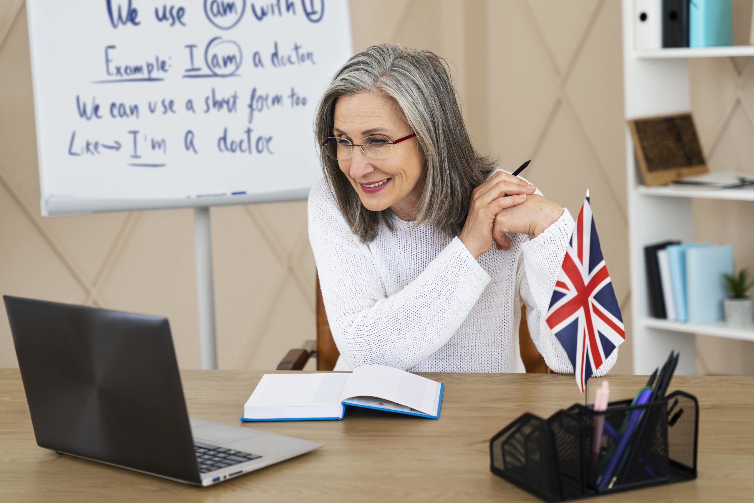 female-english-teacher-doing-online-lessons