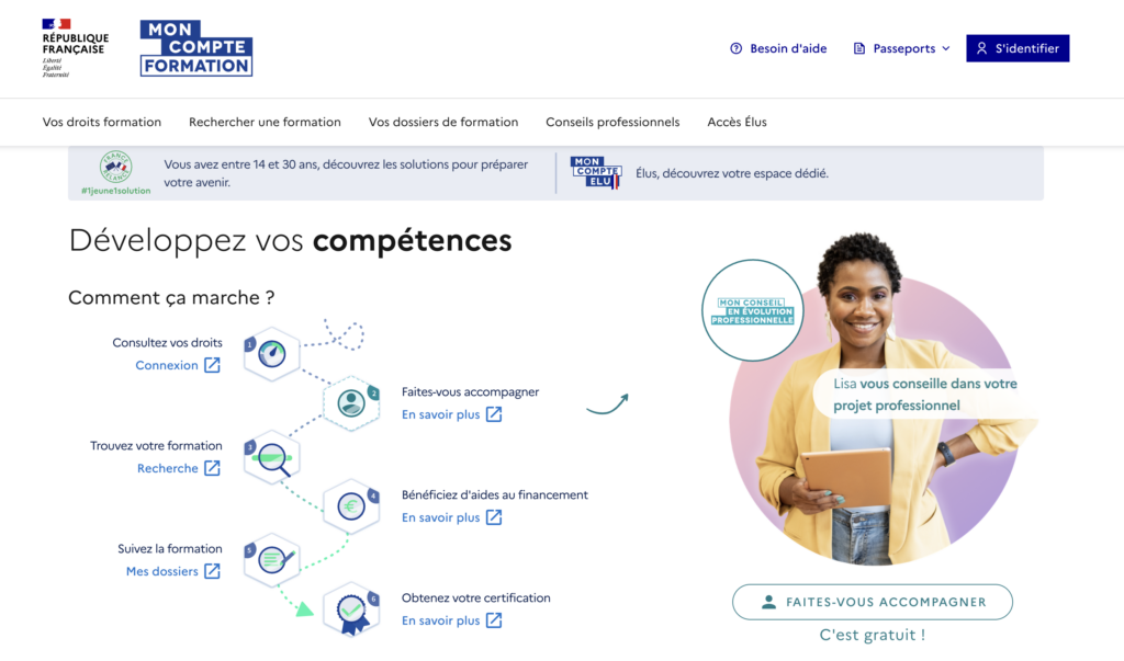 Compte formation 