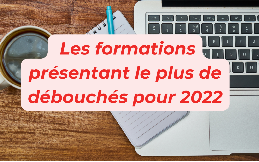  Les formations présentant le plus de débouchés pour 2022