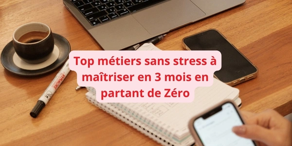 métiers sans stress