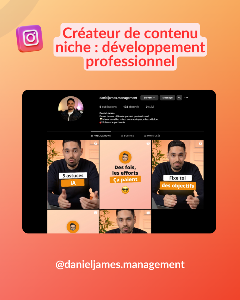 Créateur de contenu développement professionnel