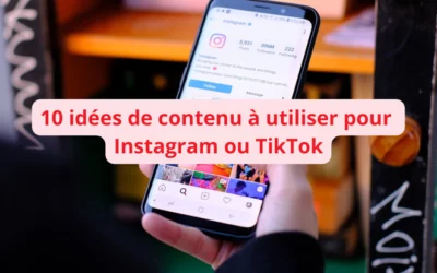 9 idées de posts Instagram pour ne jamais manquer d’inspiration