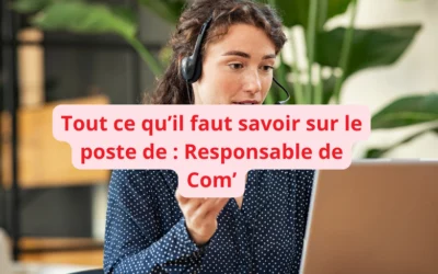 Fiche métier : Responsable communication marketing