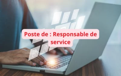 Responsable de service