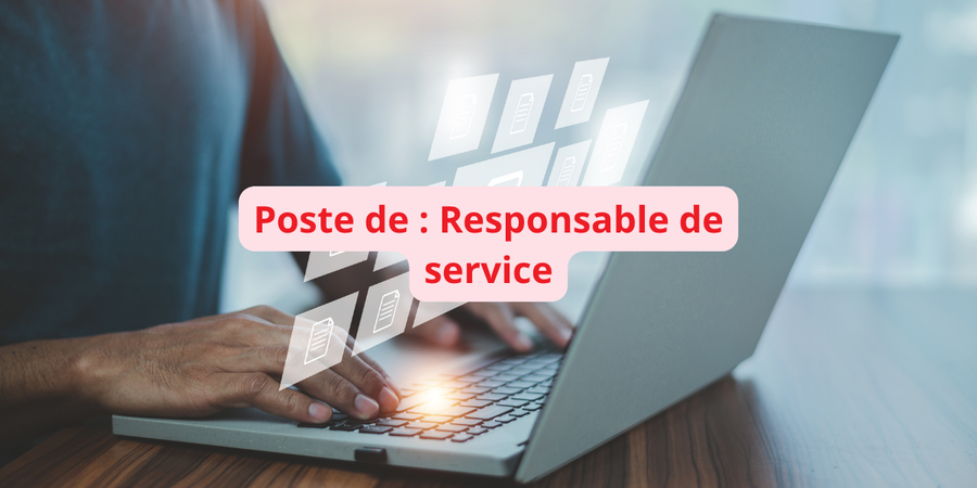 responsable de service ou manager d'equipe